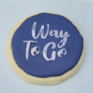 GF Graduation Themed Sugar Cookie