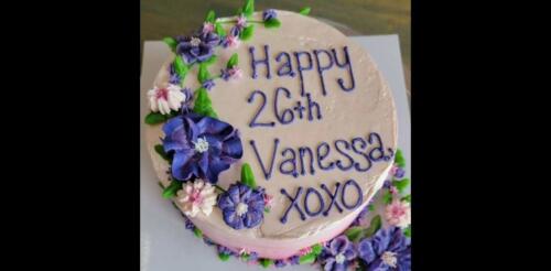 Flower Celebration cake